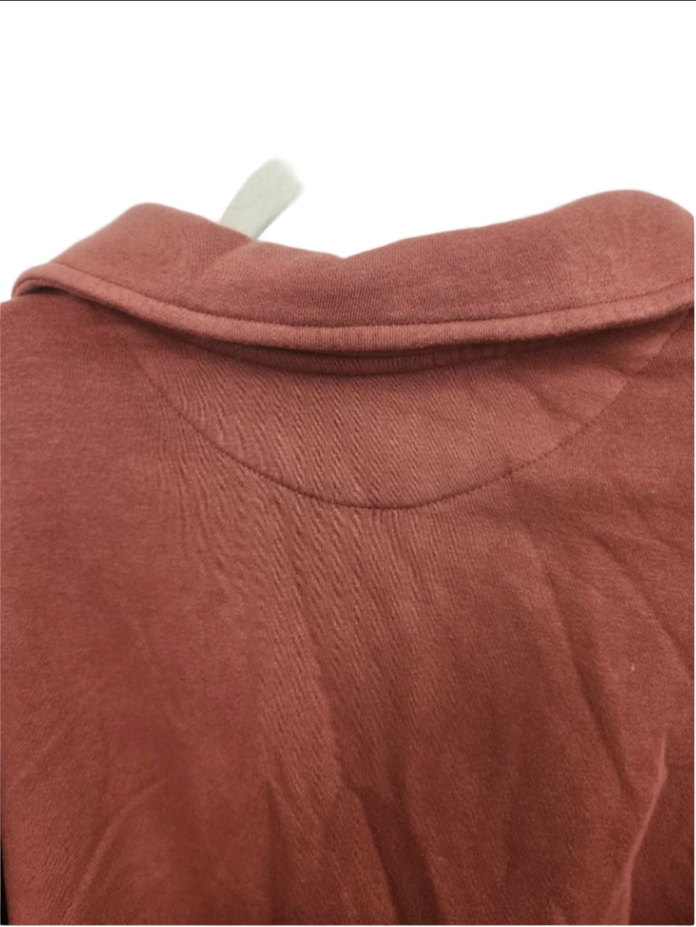 Universal Thread Rust Collared cropped Sweatshirt - Picture 7 of 11